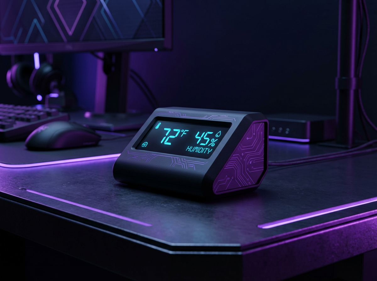 CyberVibe Smart Desk Monitor